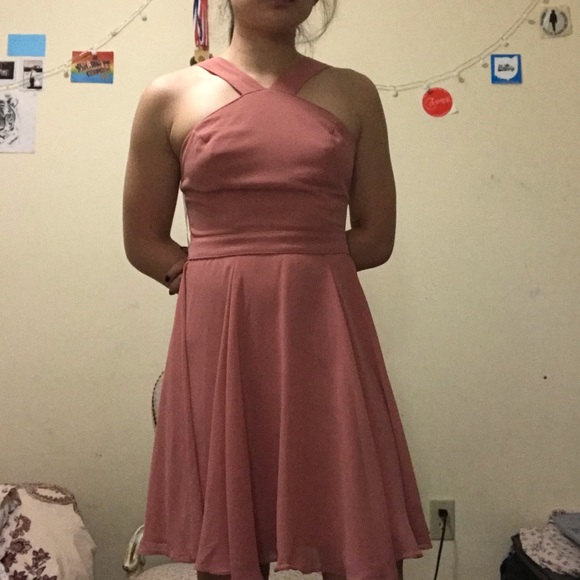 Flowy Lulus Pink Dress - Picture 3 of 6